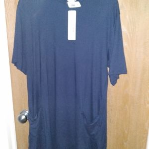 NWT Nadine west navy blue dress